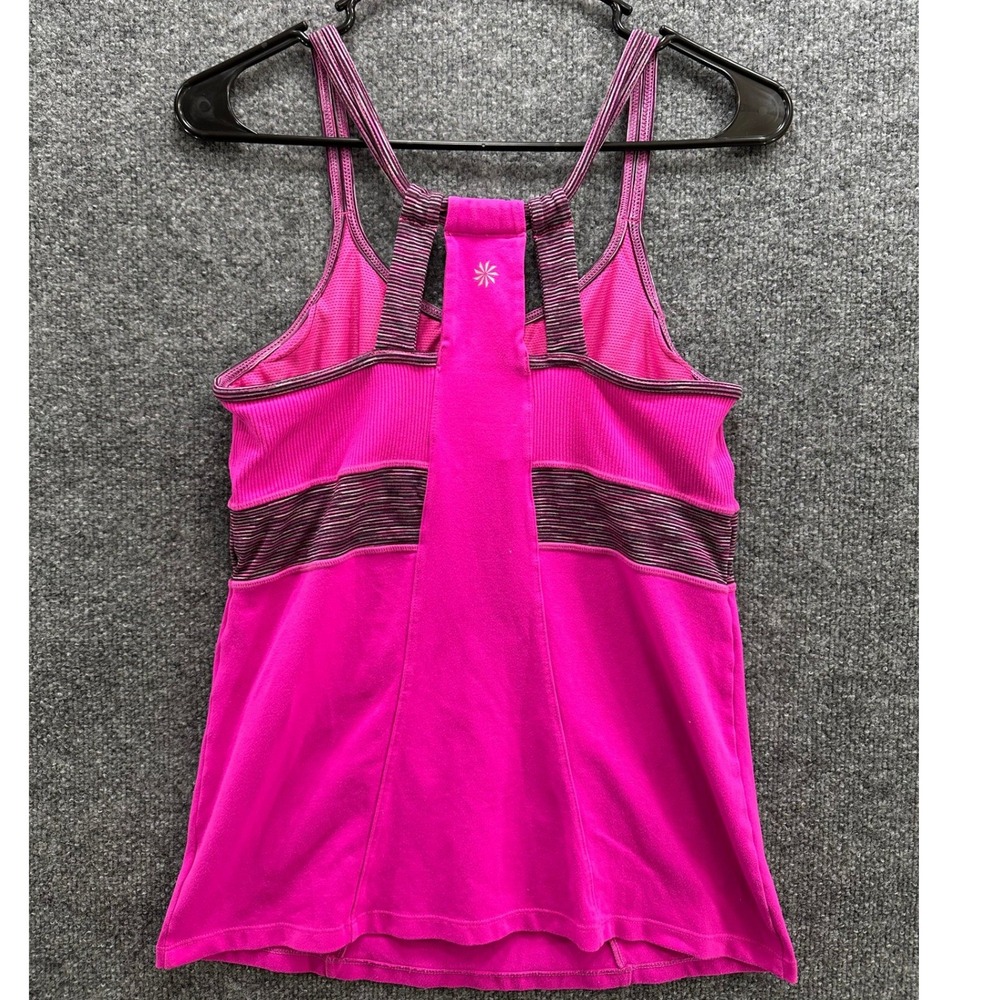 Athleta Prasada Womens Pink Racerback Athletic Tank Top, Size M - Picture 4 of 9